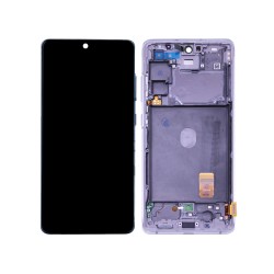 Touch+Display+Frame Samsung Galaxy S20 FE 4G/5G 2020/G780/G781 with Antenna Service Pack Cloud White